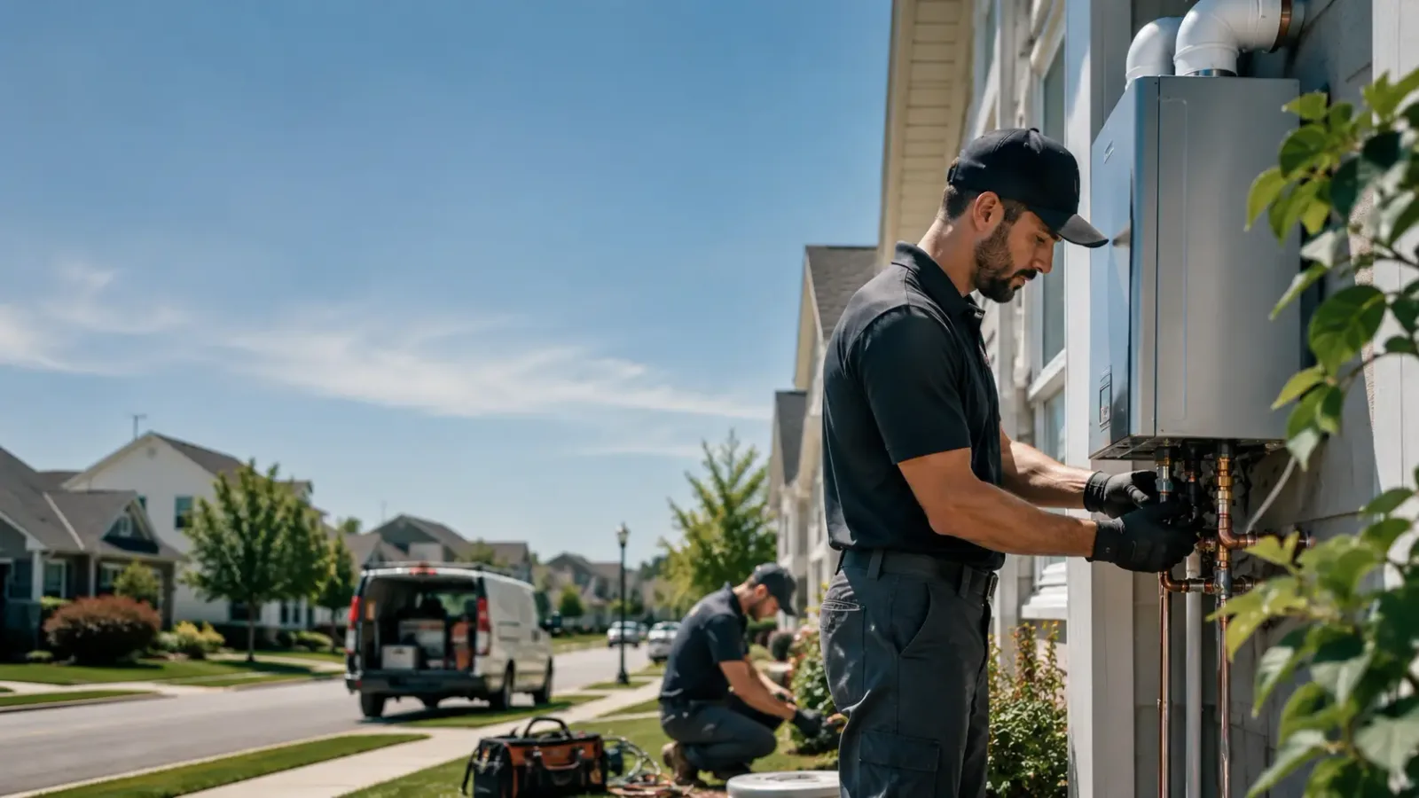 Tankless Water Heater Installation in Aubrey, TX